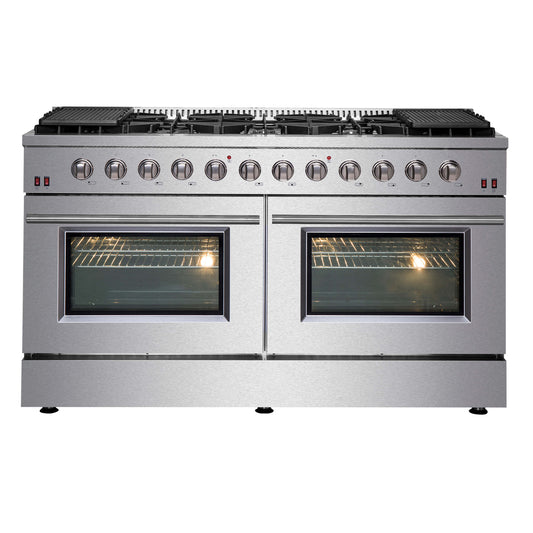 FORNO Galiano – 60″ Freestanding Gas Range