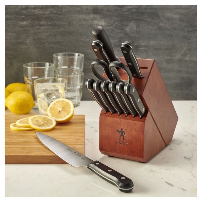 HENCKELS Solution 12-pc Knife Block Set