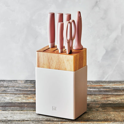 ZWILLING Now S 7-pc Knife Block Set - Pink