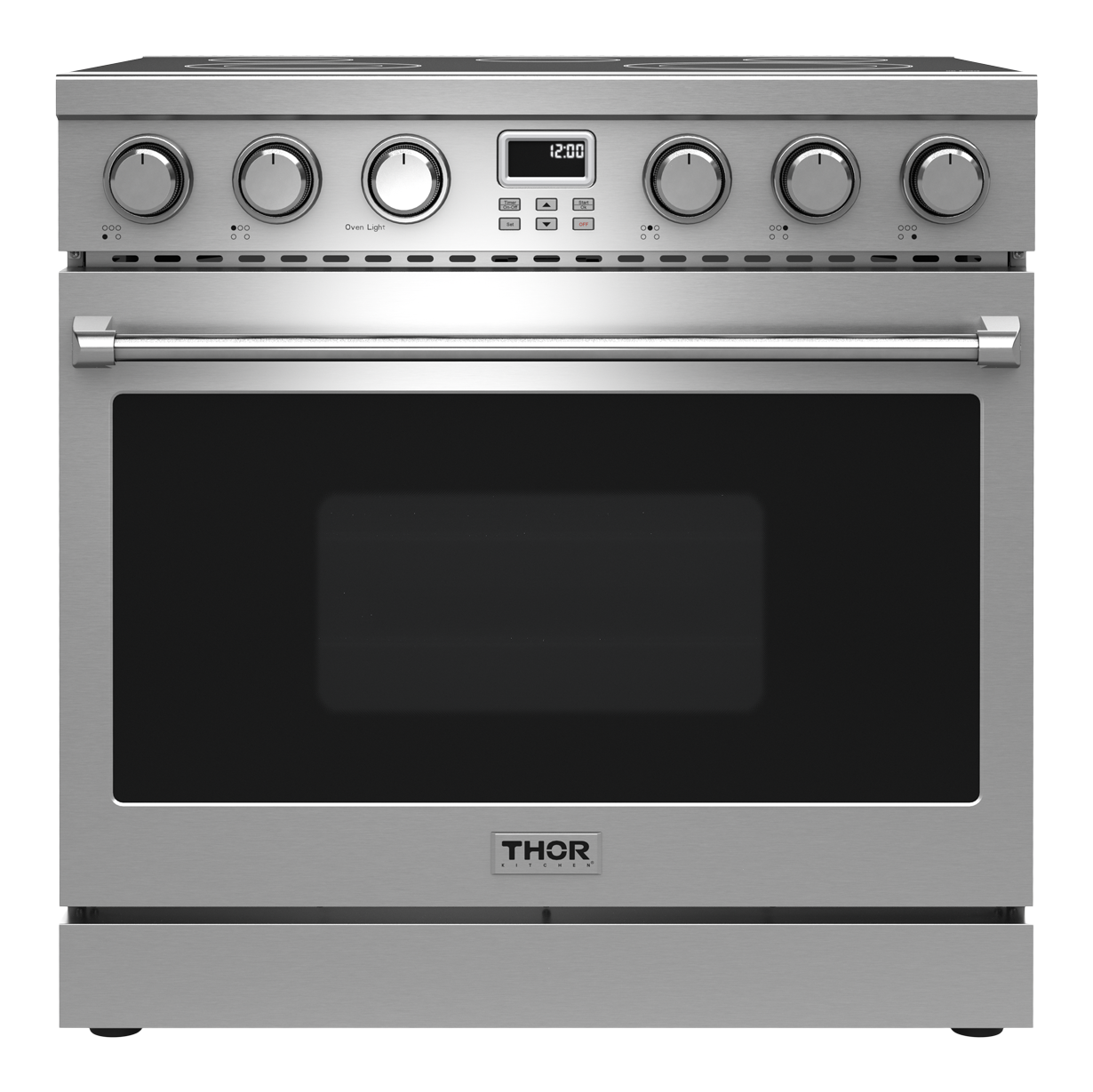 THOR Kitchen 36 Inch Electric Range Contemporary Professional (ARE36)