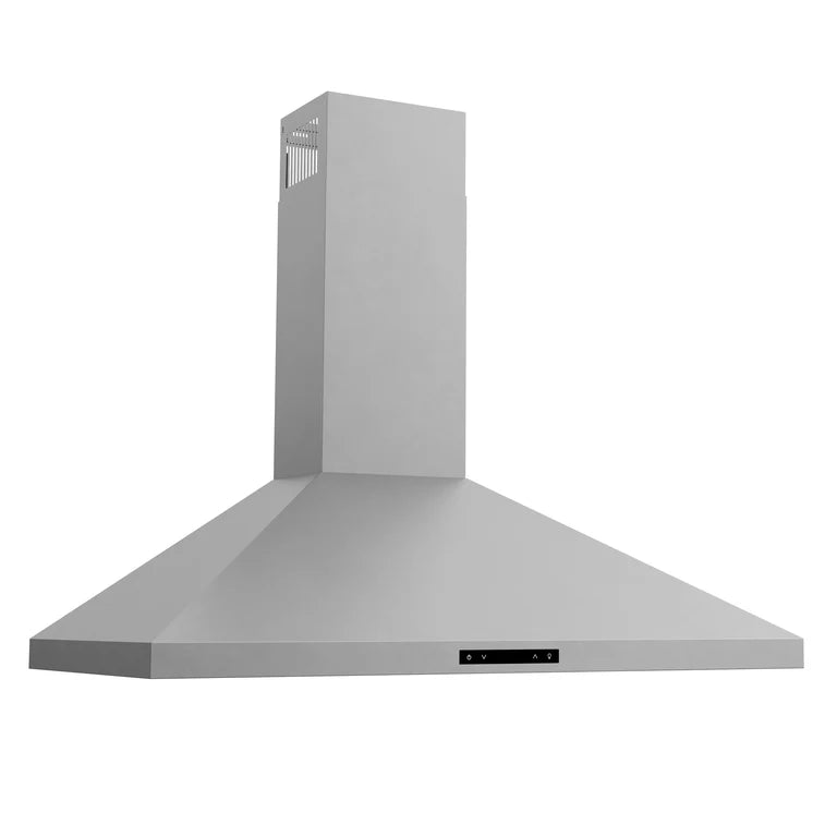 THORE 36 Inch Contemporary Wall Mount Pyramid Shape Range Hood Model (ARH36P)