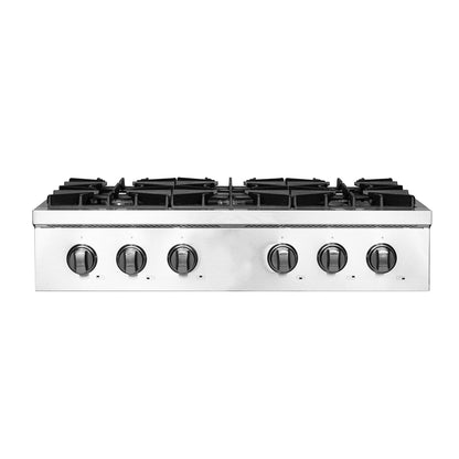 FORNO COSSATO ALTA QUALITA 36" GAS RANGETOP