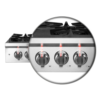 FORNO SPEZIA ALTA QUALITA 30" PRO-STYLE GAS RANGETOP