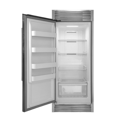 FORNO Rizzuto 32″ Left or Right Hand Swing Open 13.8 Cu.Ft. Stainless Steel Dual Zone Refrigerator/Freezer (FFFFD1933-32LS-1)