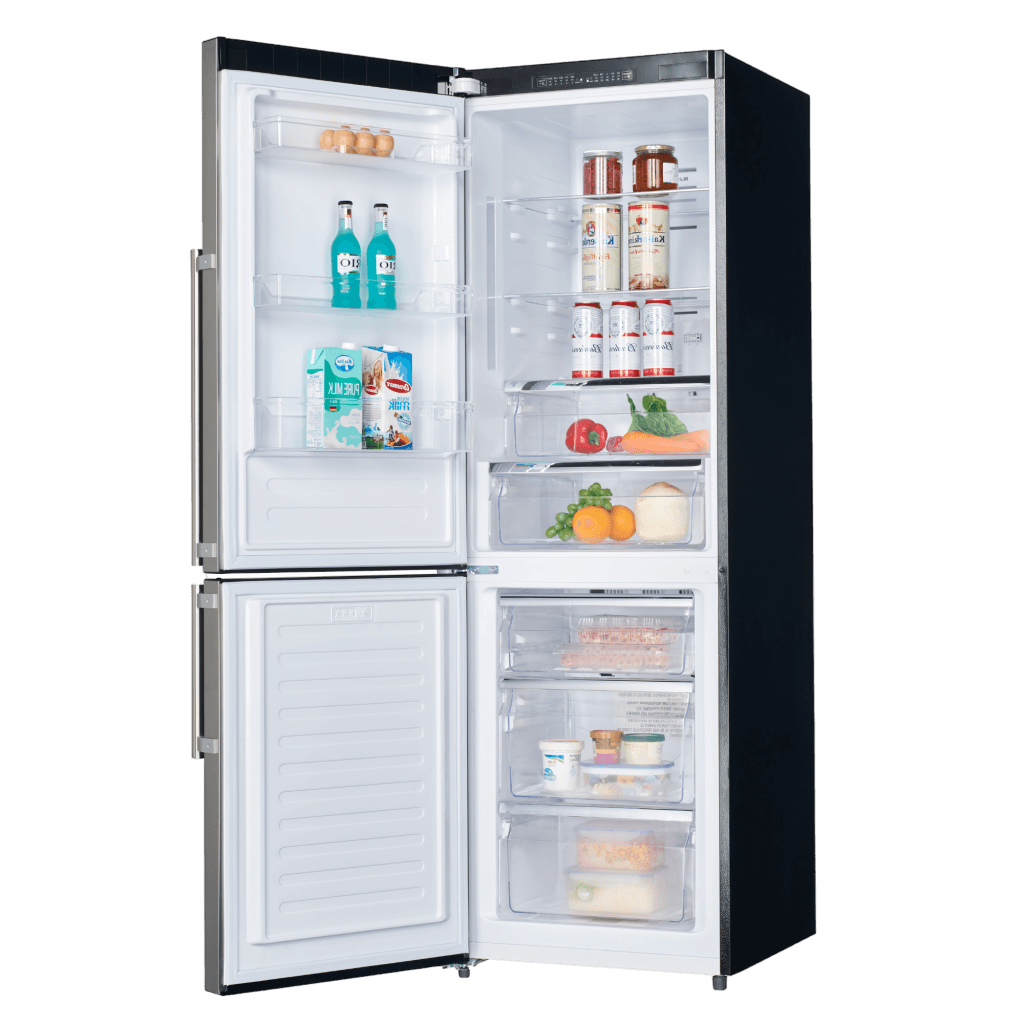 FORNO 23.4" Bottom Mount Freestanding Refrigerator and Freezer with 11.1 Cubic Ft. Total Capacity (Left or Right Swing)