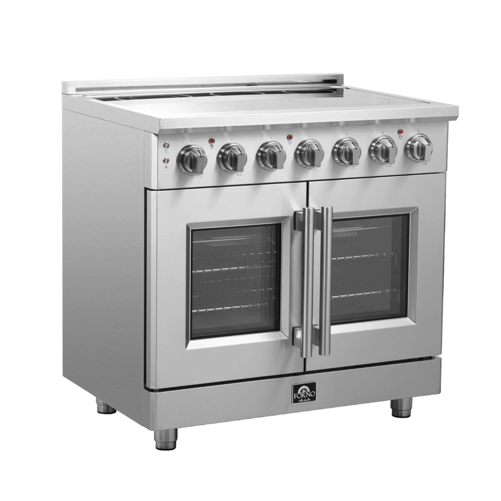 FORNO Massimo 36″ Freestanding French Door Electric Range