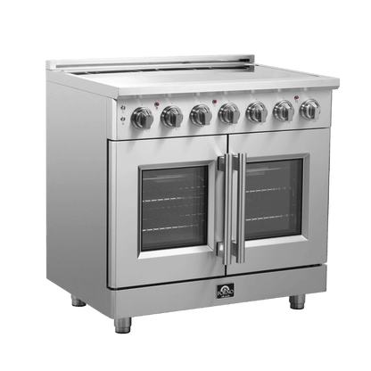 FORNO Massimo 36″ Freestanding French Door Electric Range