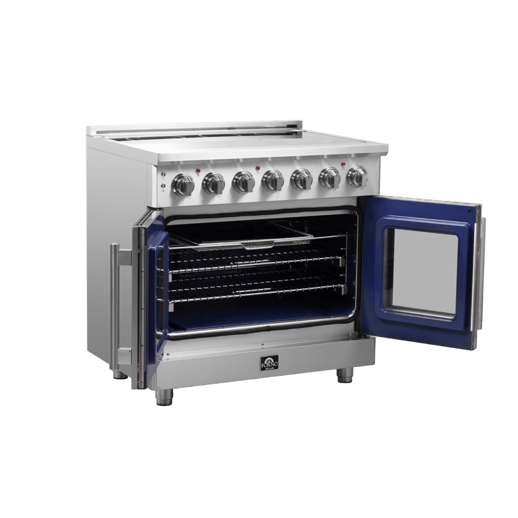 FORNO Massimo 36″ Freestanding French Door Electric Range