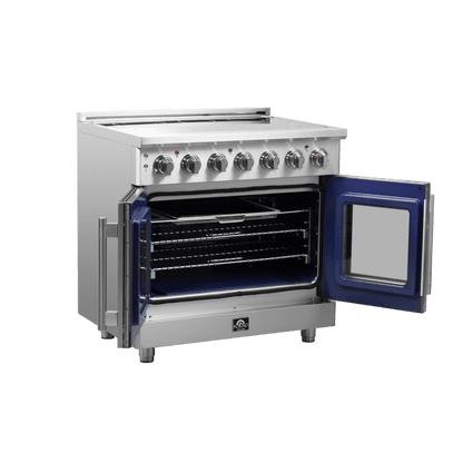 FORNO Massimo 36″ Freestanding French Door Electric Range