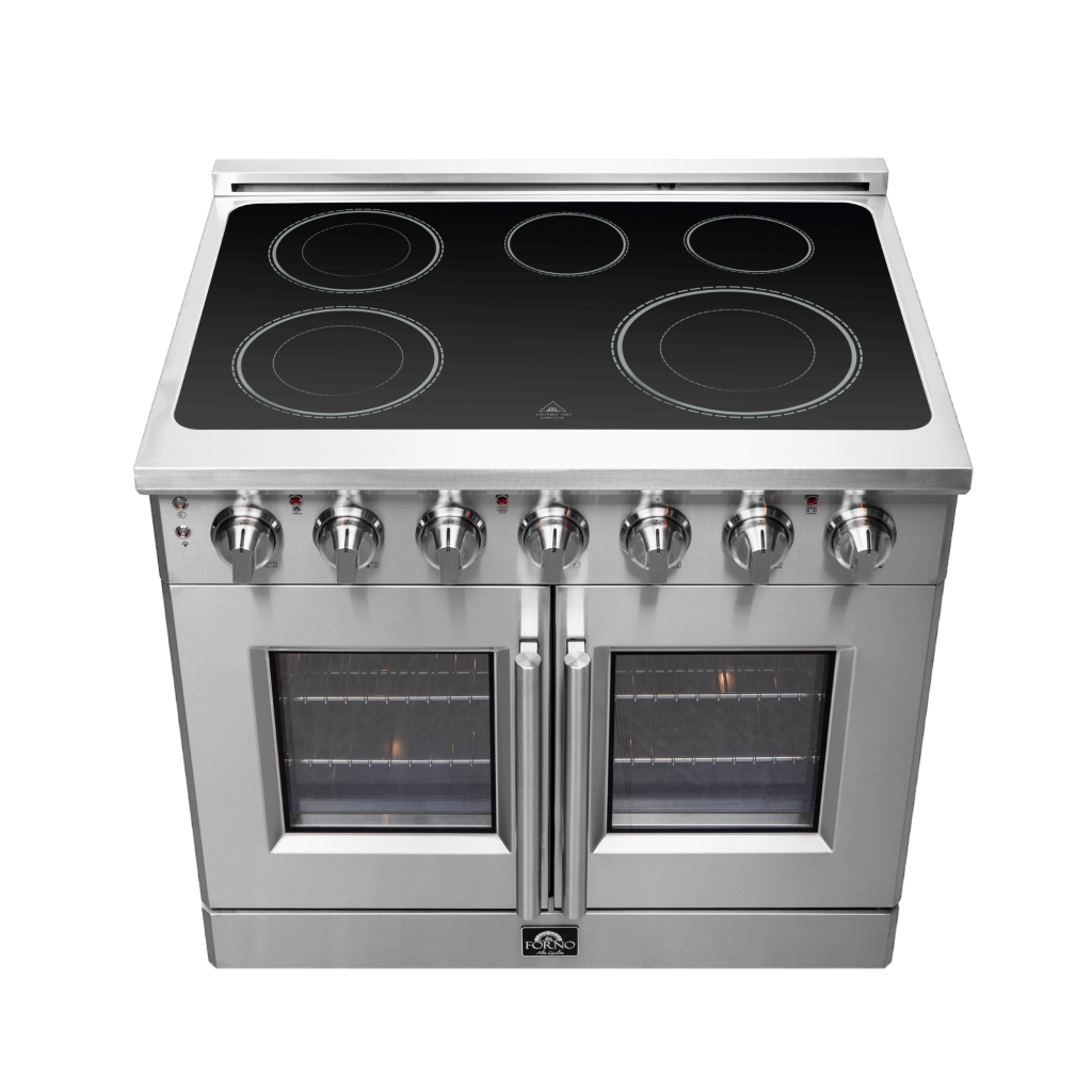 FORNO Massimo 36″ Freestanding French Door Electric Range