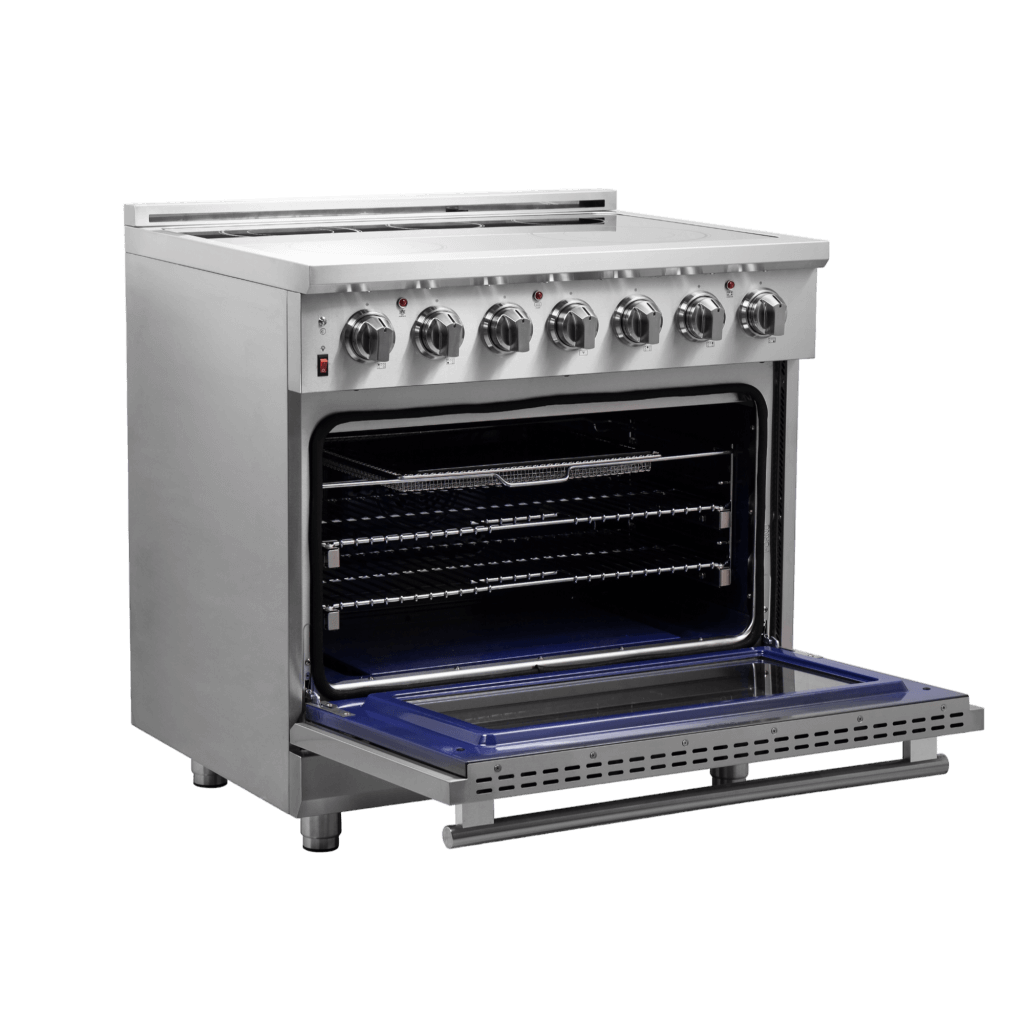 FORNO Massimo 36″ Freestanding Chef Door Electric Range