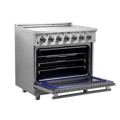 FORNO Massimo 36″ Freestanding Chef Door Electric Range