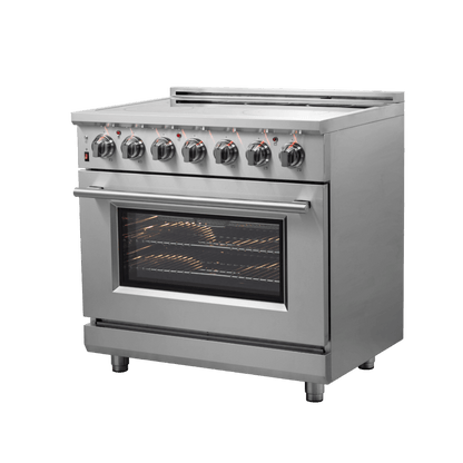 FORNO Massimo 36″ Freestanding Chef Door Electric Range