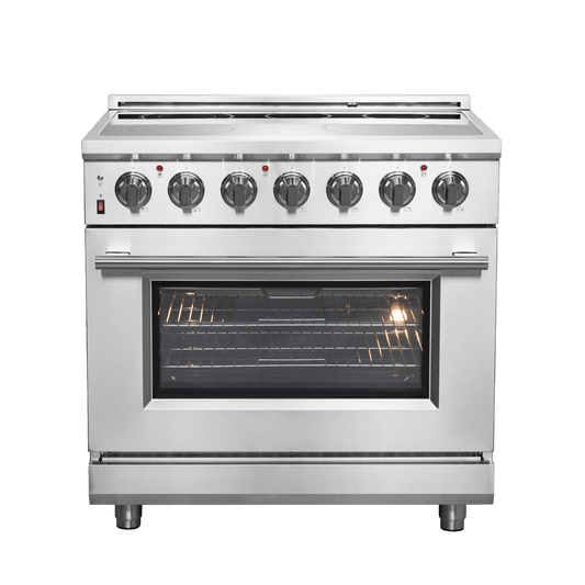 FORNO Massimo 36″ Freestanding Chef Door Electric Range