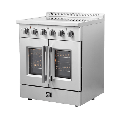 FORNO Galiano 30″ Freestanding French Door Electric Range