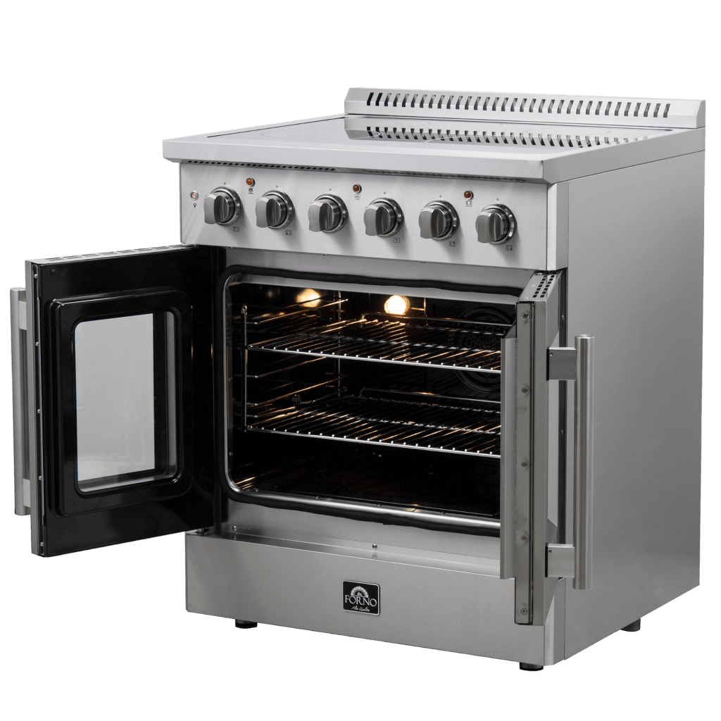 FORNO Galiano 30″ Freestanding French Door Electric Range