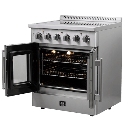 FORNO Galiano 30″ Freestanding French Door Electric Range