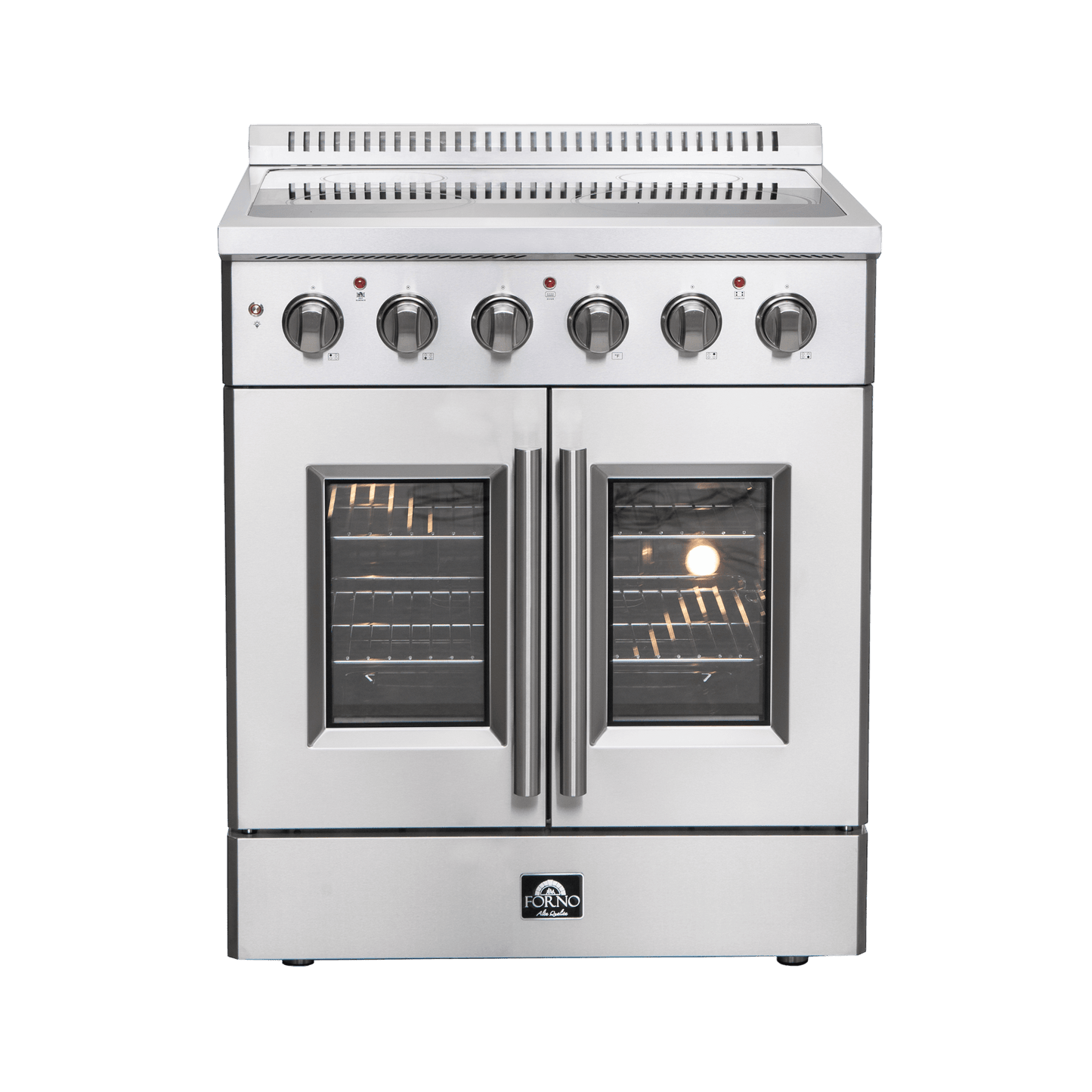 FORNO Galiano 30″ Freestanding French Door Electric Range