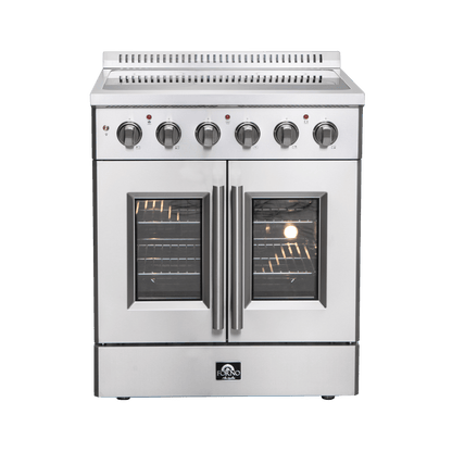 FORNO Galiano 30″ Freestanding French Door Electric Range