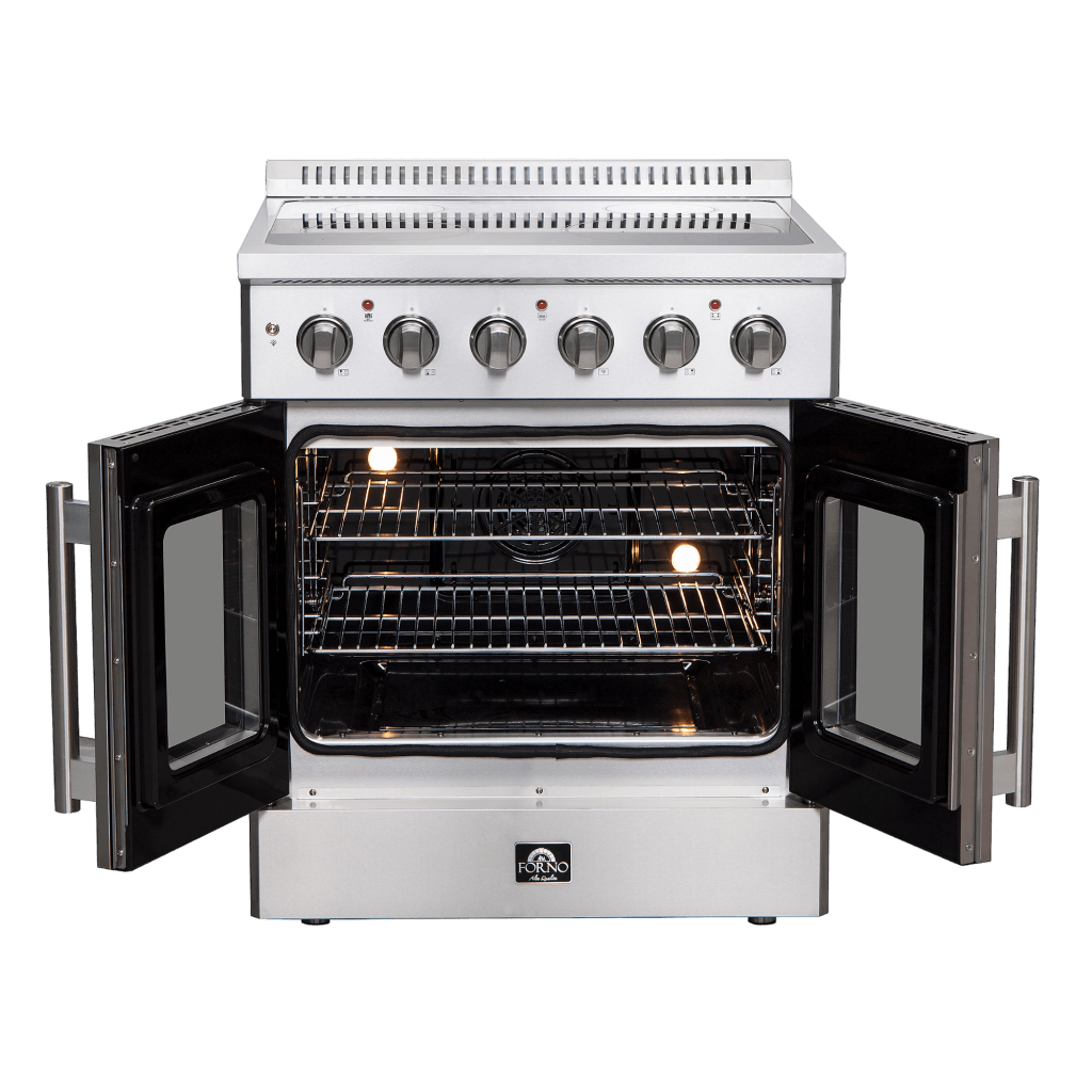 FORNO Galiano 30″ Freestanding French Door Electric Range