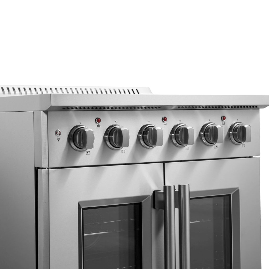 FORNO Galiano 30″ Freestanding French Door Electric Range