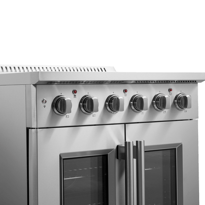 FORNO Galiano 30″ Freestanding French Door Electric Range