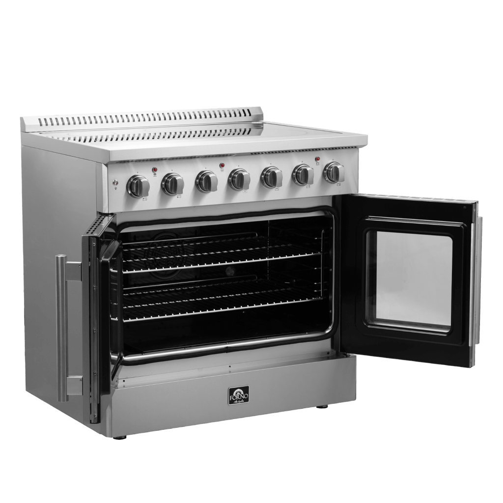 FORNO Galiano 36″ Freestanding French Door Electric Range