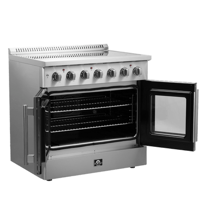 FORNO Galiano 36″ Freestanding French Door Electric Range