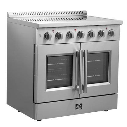 FORNO Galiano 36″ Freestanding French Door Electric Range