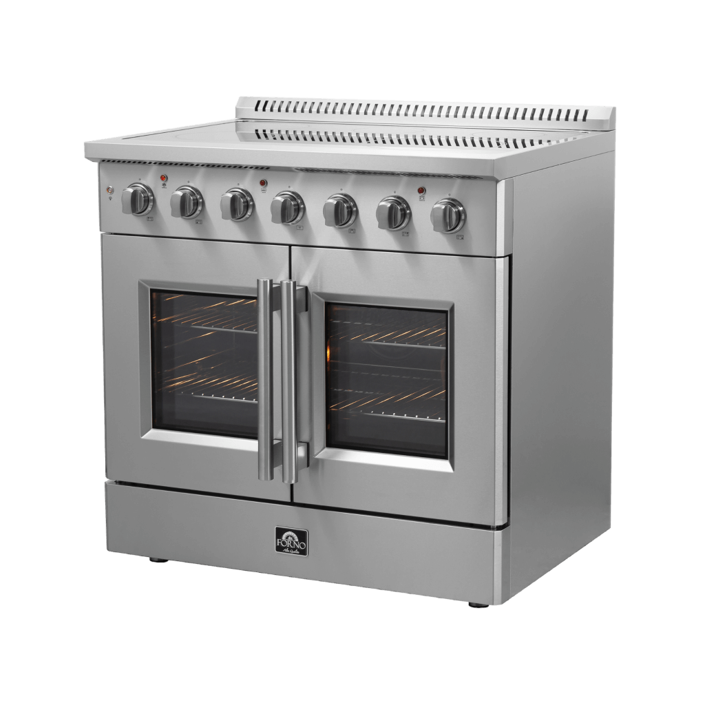 FORNO Galiano 36″ Freestanding French Door Electric Range