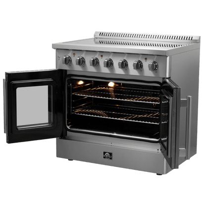 FORNO Galiano 36″ Freestanding French Door Electric Range