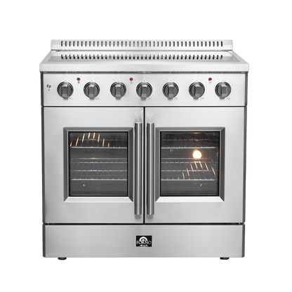 FORNO Galiano 36″ Freestanding French Door Electric Range