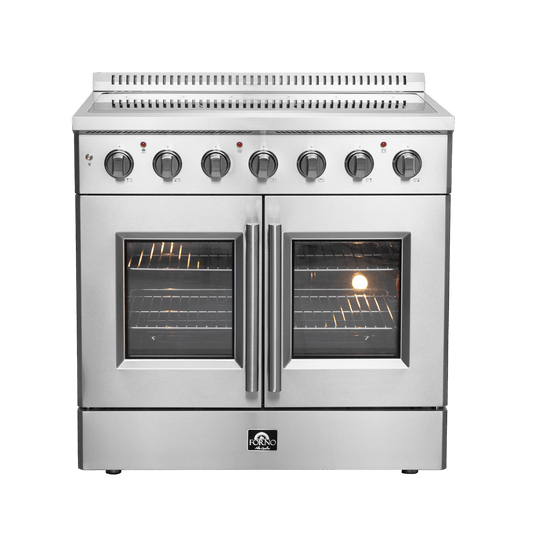 FORNO Galiano 36″ Freestanding French Door Electric Range