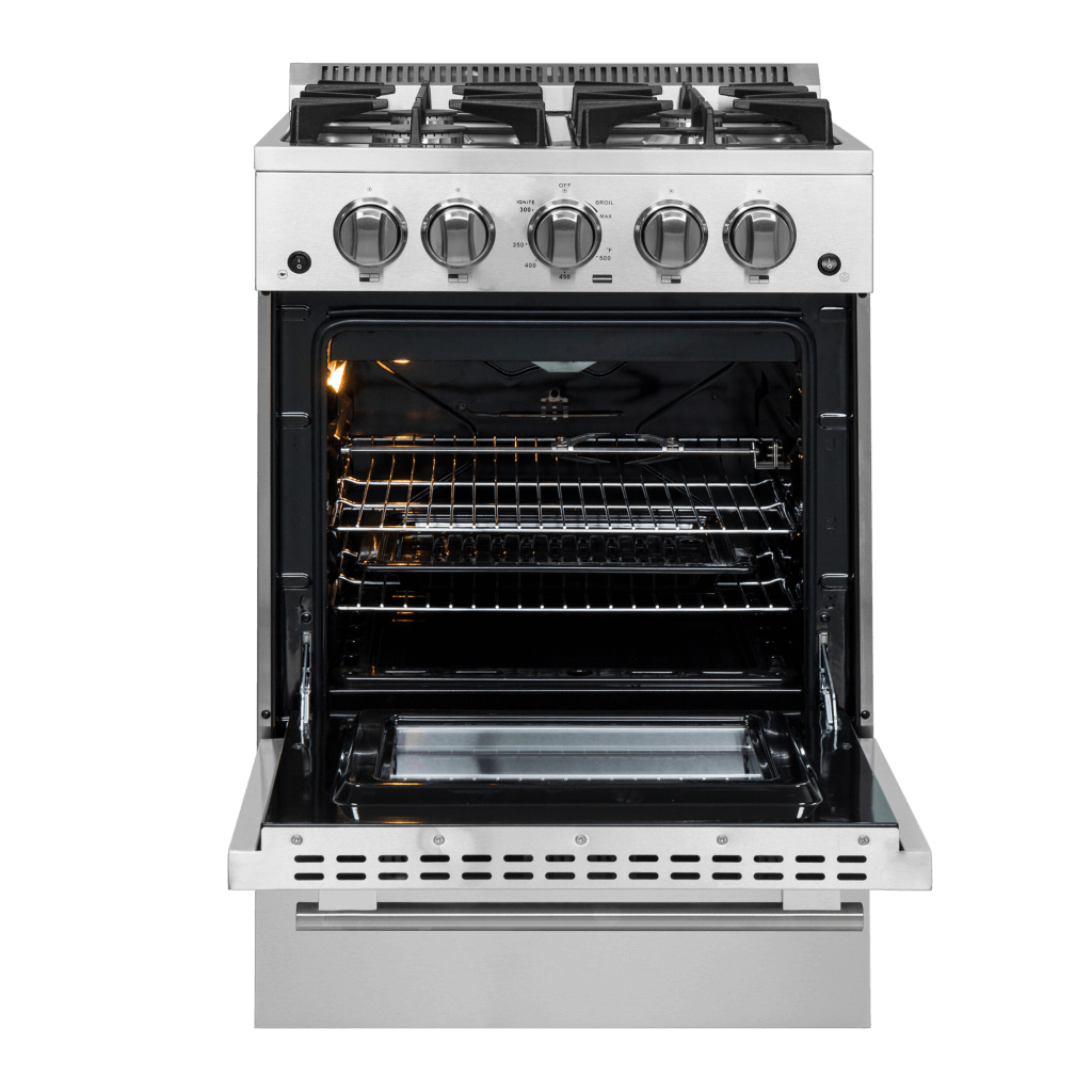 Forno Breno 24″ Freestanding Gas Range (FFSGS6272-24)