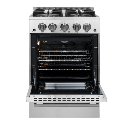 Forno Breno 24″ Freestanding Gas Range (FFSGS6272-24)