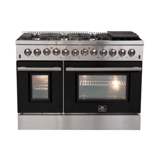 (Colored) Forno Galiano 48″ Freestanding Dual Fuel Range