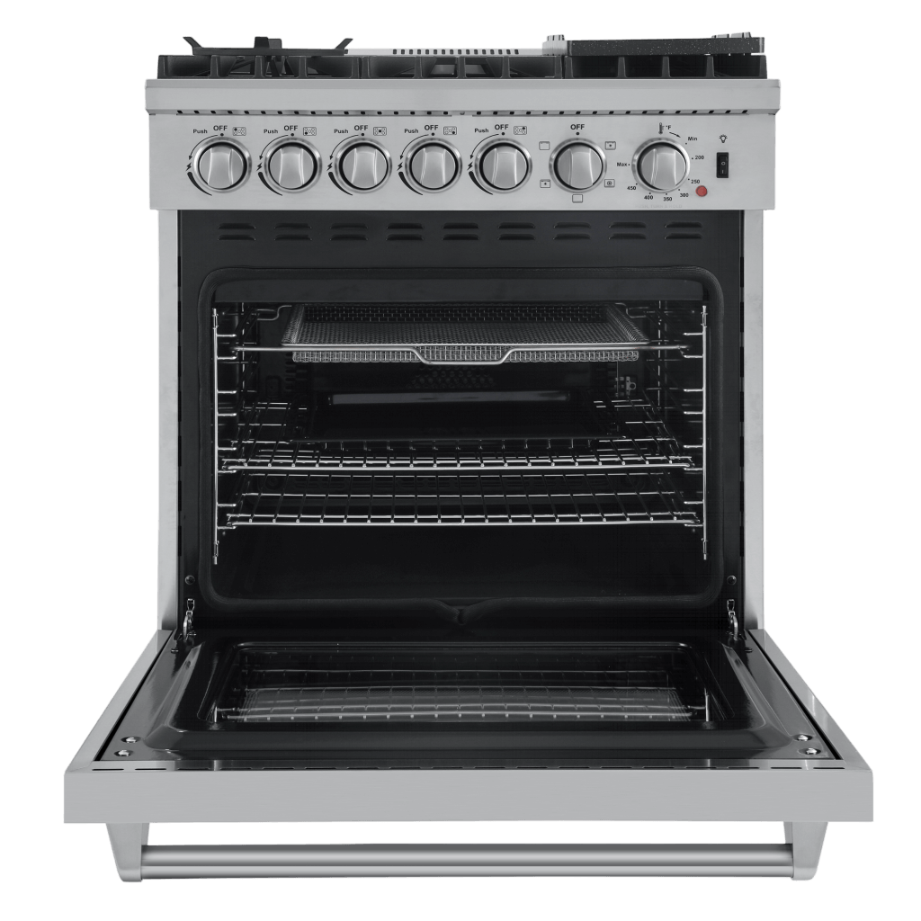 FORNO Lazio 30″ Freestanding Dual Fuel Range