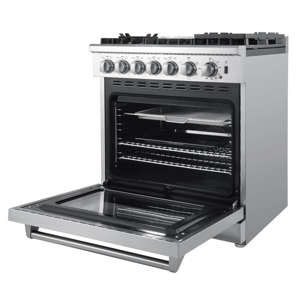 FORNO Lazio 30″ Freestanding Dual Fuel Range