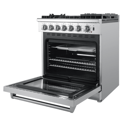 FORNO Lazio 30″ Freestanding Dual Fuel Range