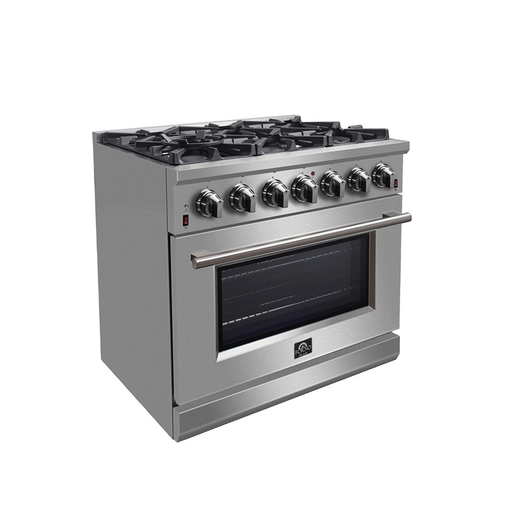 Forno Massimo 36″ Freestanding Gas Range (FFSGS6239-36)