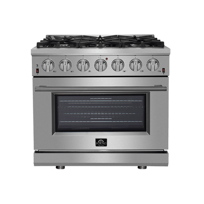 Forno Massimo 36″ Freestanding Gas Range (FFSGS6239-36)