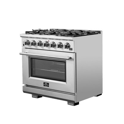 Forno Capriasca 36″ Freestanding Gas Range