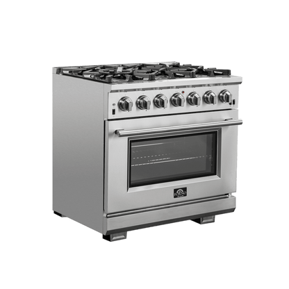 Forno Capriasca 36″ Freestanding Gas Range