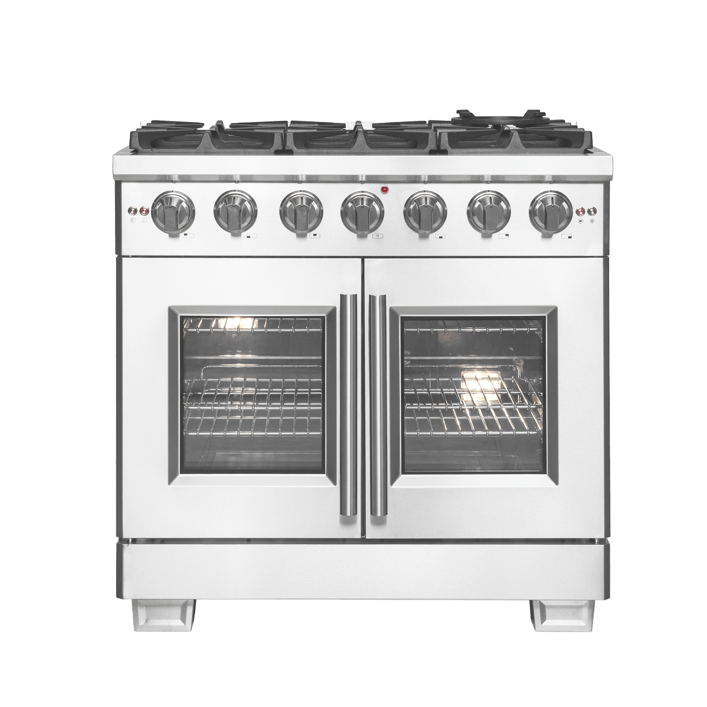 FORNO Capriasca 36″ Freestanding French Door Gas Range