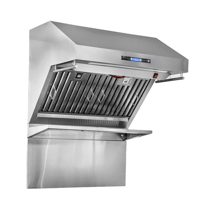 FORNO Savona – 30″ Wall Mount Range Hood with Baffle filter & Back Splash (FRHWM5029-30)