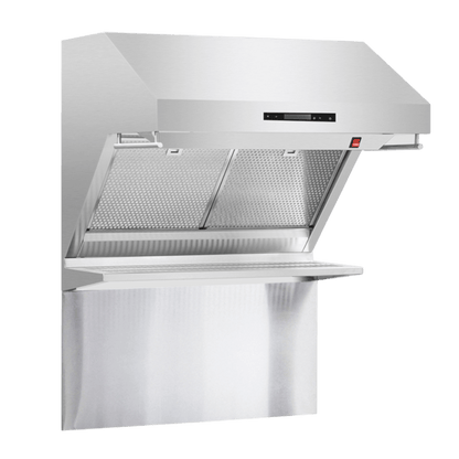 FORNO Savona – 30″ Wall Mount Range Hood with Hybrid Filters & Back Splash (FRHWM5029-30HB)