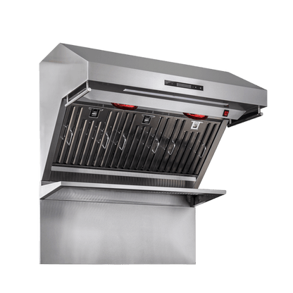 FORNO Savona – 36″ Wall Mount Range Hood with Baffle Filter & Back Splash (FRHWM5029-36)