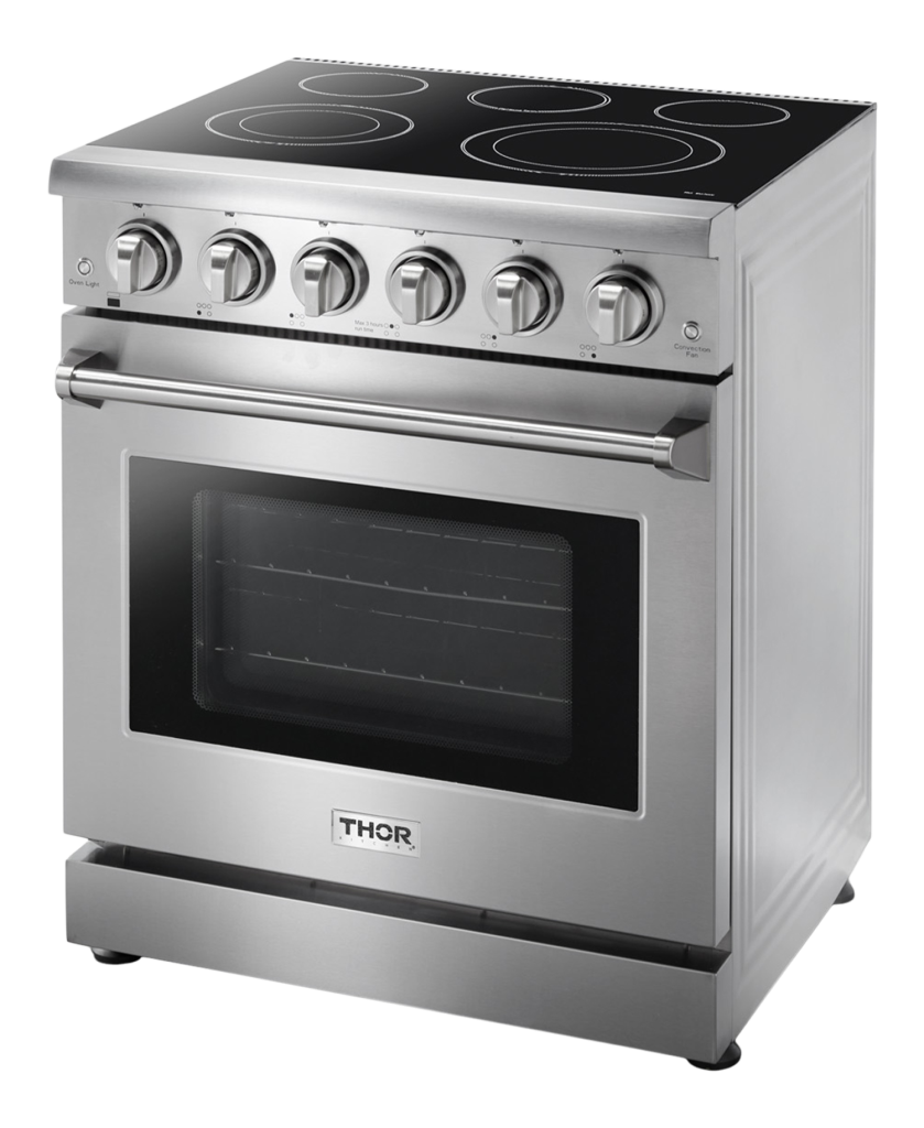 THOR Kitchen 30 Inch Electric Range Professional Model (HRE3001)