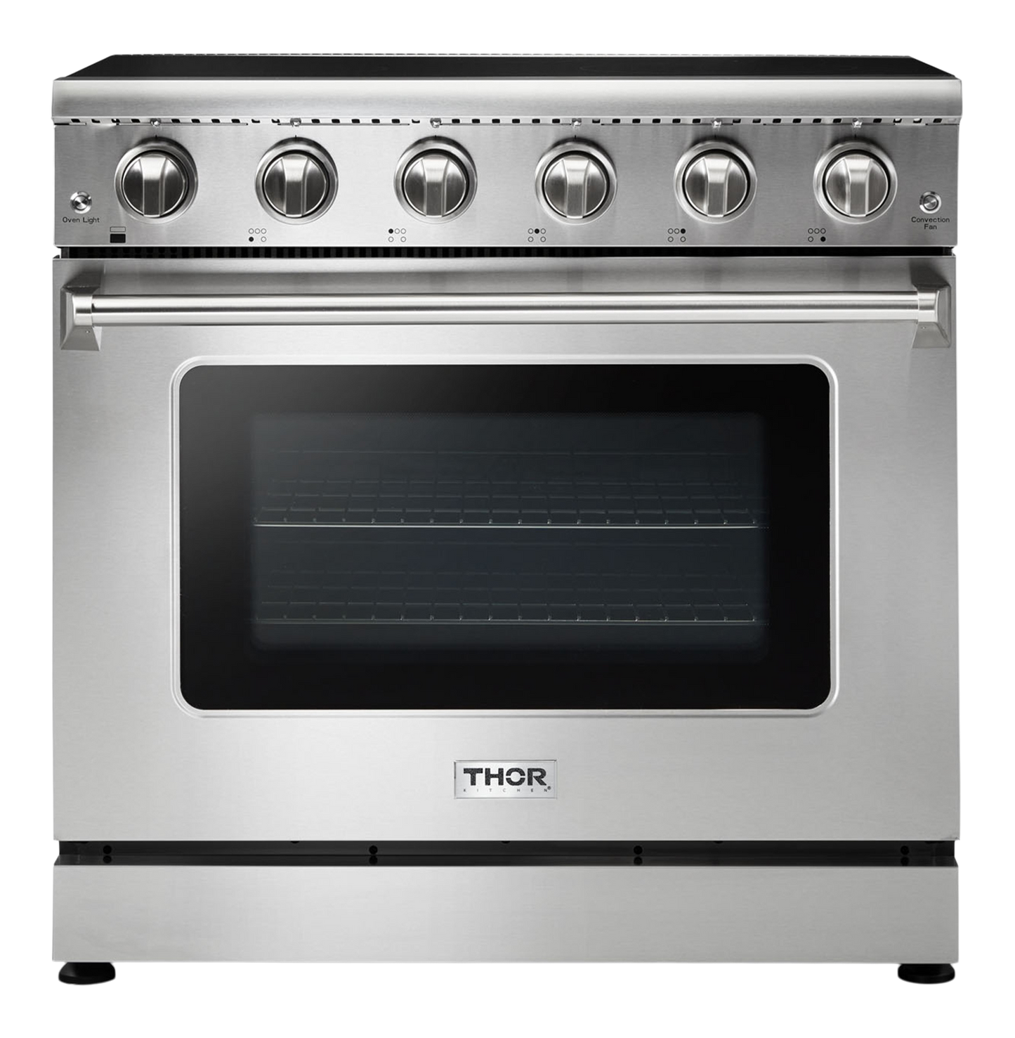 THOR Kitchen 36 Inch Electric Range Professional (HRE3601)