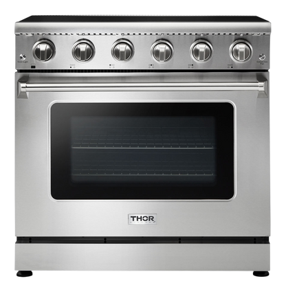 THOR Kitchen 36 Inch Electric Range Professional (HRE3601)